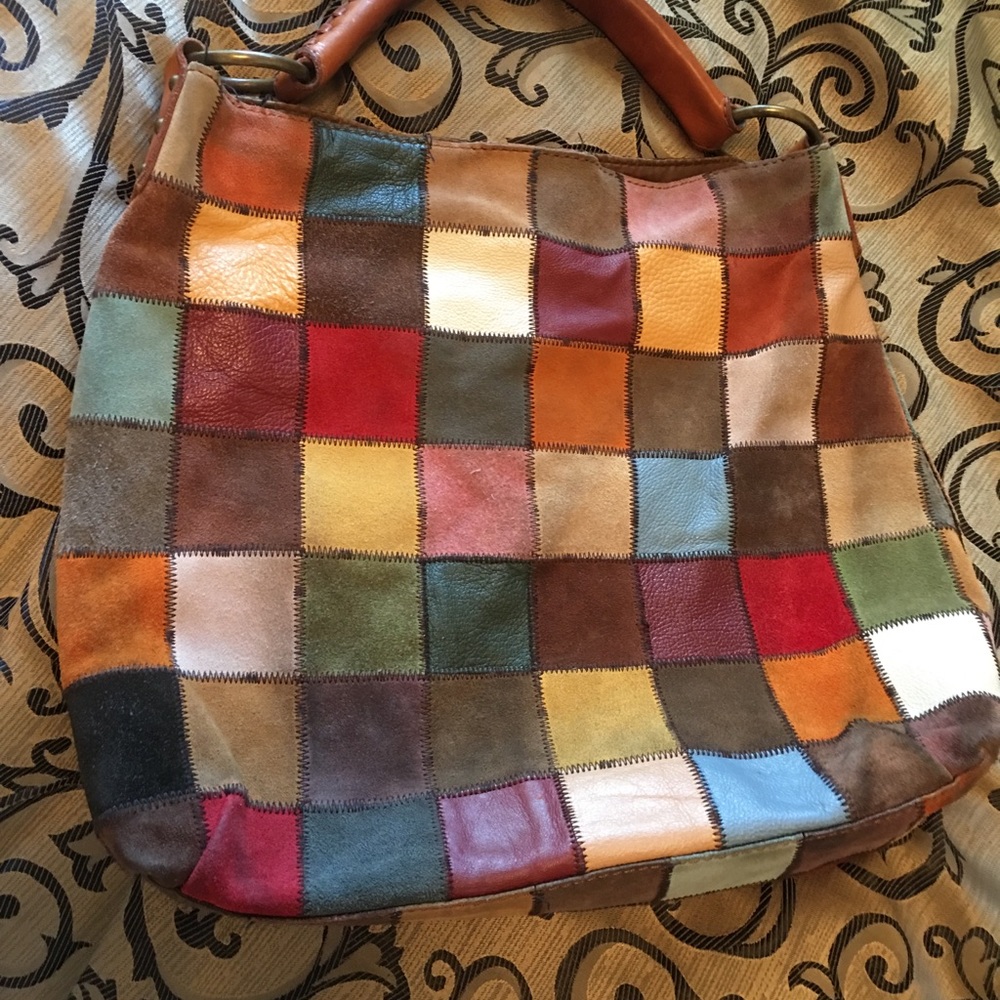 AMAZING Lucky brand 100% leather Hobo Bag